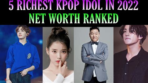 kpop idols net worth.